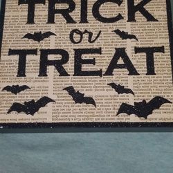 Trick Or Treat Sign 