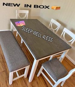 NEW  DINING TABLE SET