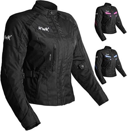BRAND NEW - Women's Motorcycle Jacket (All-Black, M)