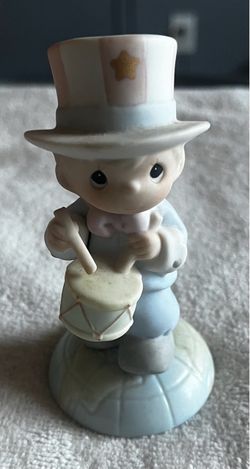 Precious Moments Figurine - You Can’t Beat the Red, White and Blue