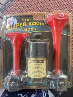 Harbor Freight 12V Super-Loud Air Horn Kit