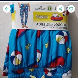 Snoopy Ladies Sleep Jogger 