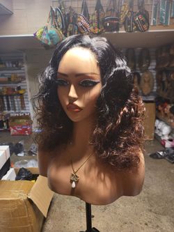 Fuming curl 100% Human Hair Hd lace wigs 7x5