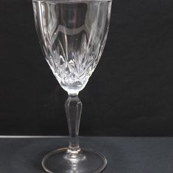Set Of Two Waterford Lismore Crystal Stemware 