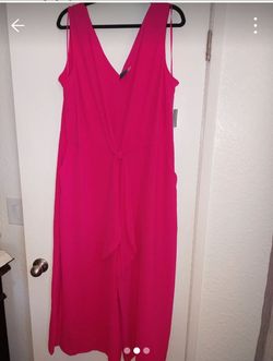 Pink jumpsuit