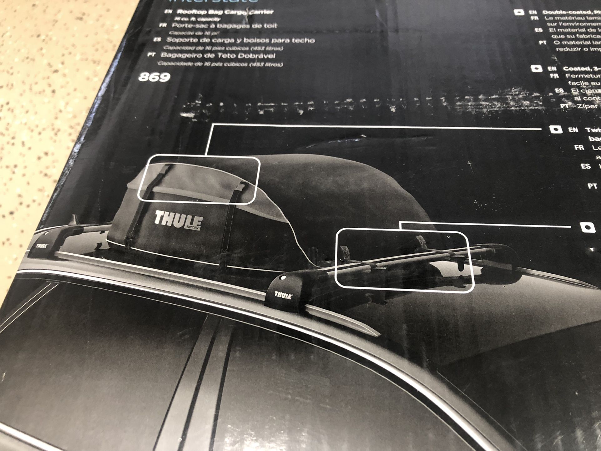 Thule 869 Interstate Rooftop Cargo Carrier Bag