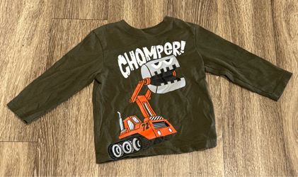 Kids Long Sleeve Chomper Graphic Shirt