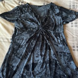 Beautiful Middle Tie, Egyptian Made Casual Blouse