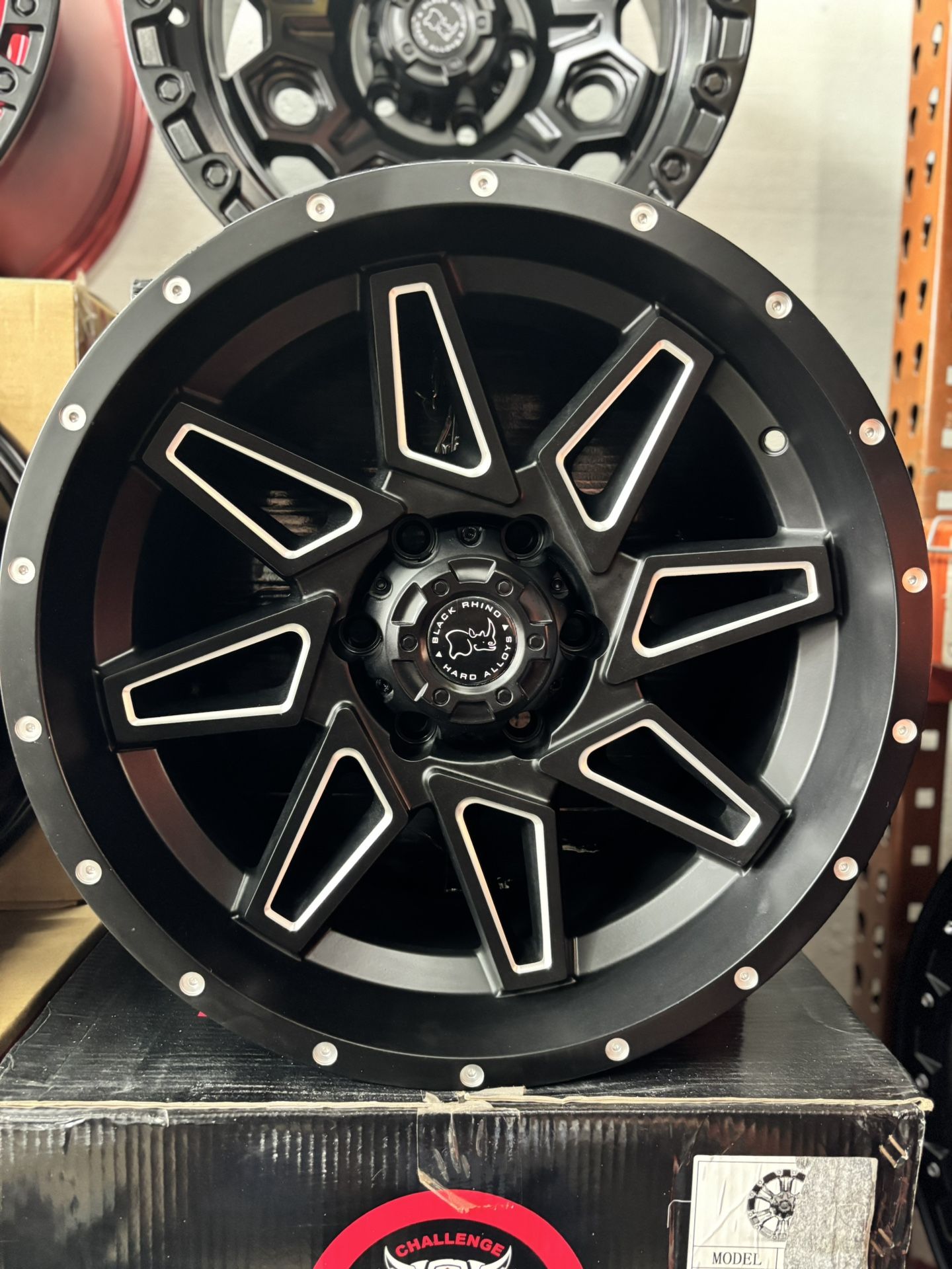 Set 4 wheels Black Rhino 18x9 / 6x139.7