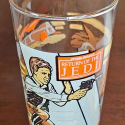 Vintage 1983 Burger King /Coca Cola STAR WARS RETURN OF THE JEDI Tumbler