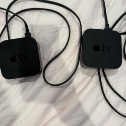 2 Apple TVs