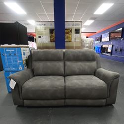 Next-Gen DuraPella Performance Fabric Dual Power Reclining Sofa