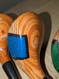 Real Wood Classic Golf Clubs