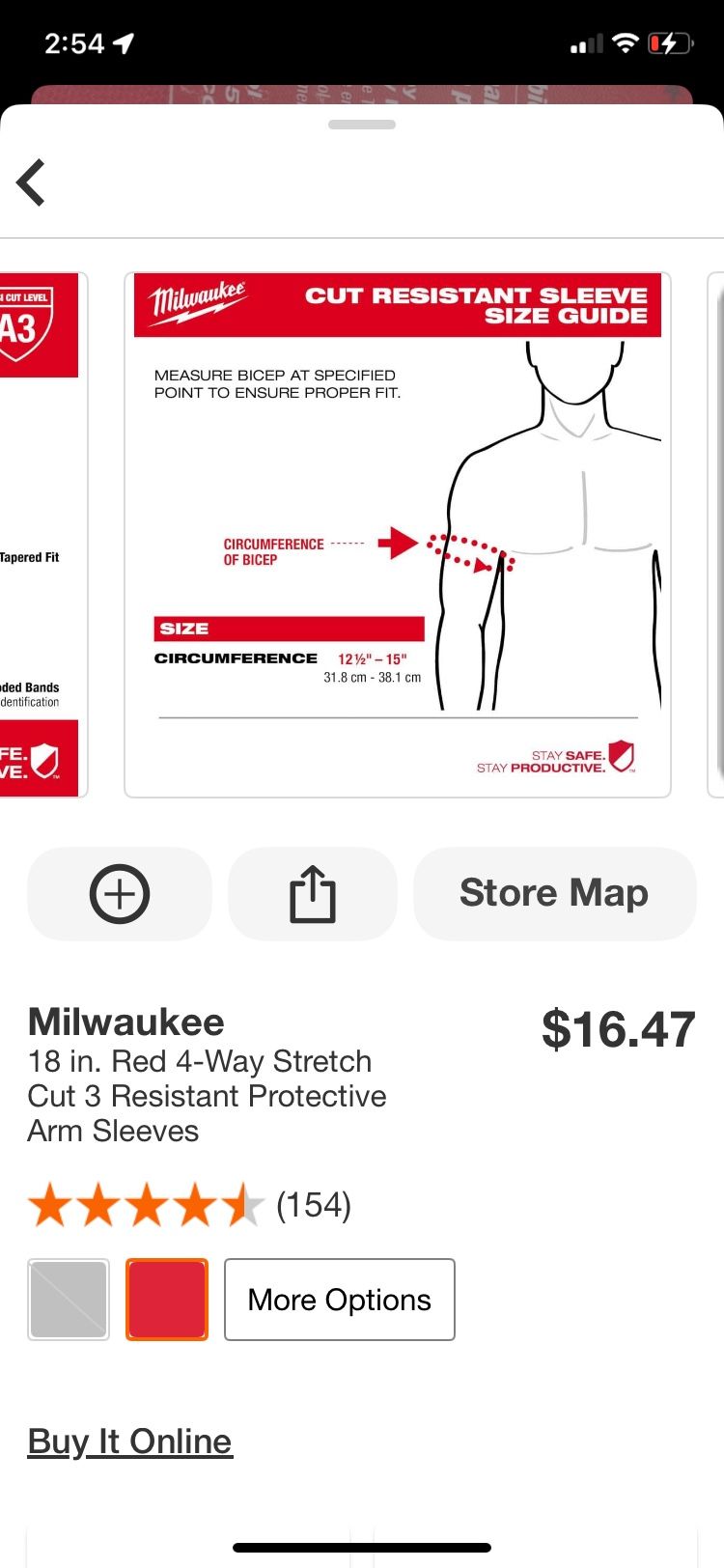 Milwaukee 18” Sleeves