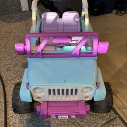 Power Wheels Frozen Jeep Wrangler
