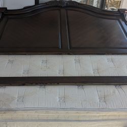 Wooden Bed Head Board