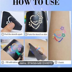 Glitter Body Art Set