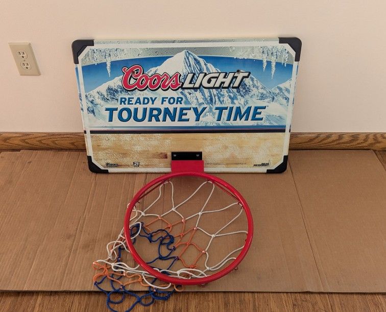 Coors Light Basketball Hoop