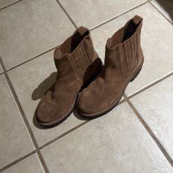 Seychelles Suede Booties 7.5