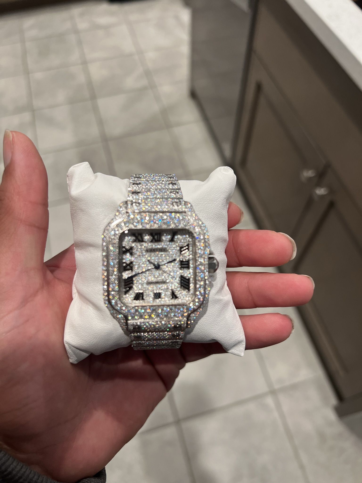 VVS Carti Santos Moissanite