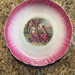 Flow Pink Bavarian Plate 