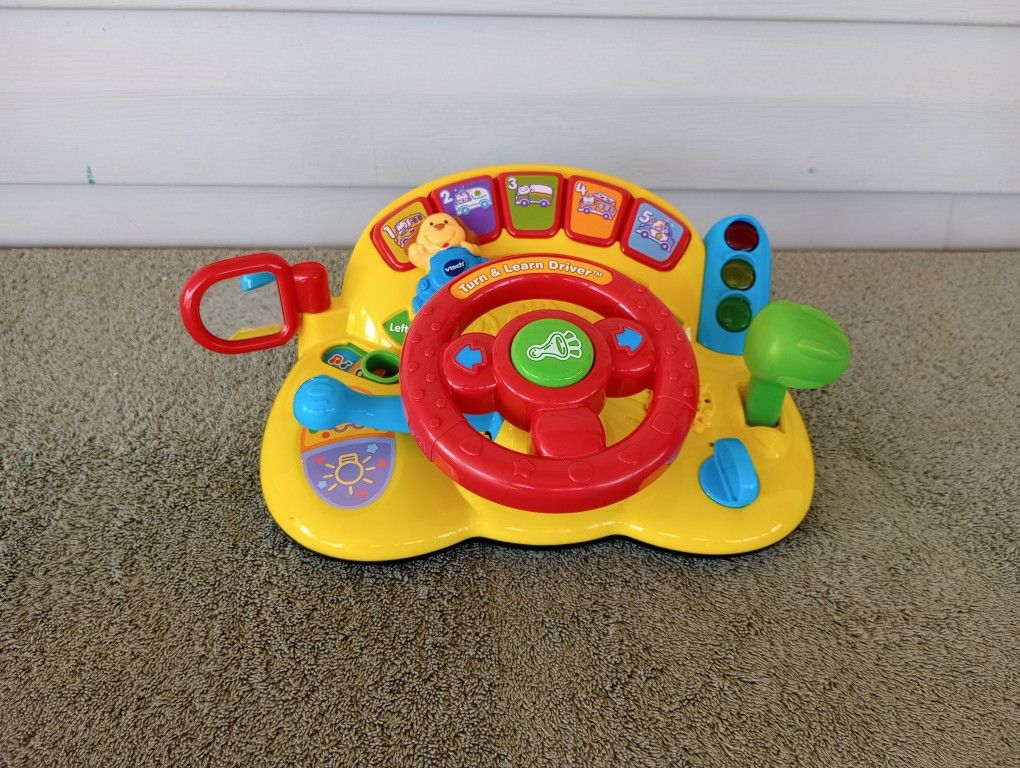 VTech Turn and Learn Driver Used Excellent Working Condition