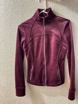 Lululemon Define Velvet Jacket – Burgundy