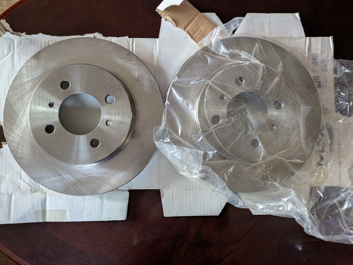 Brand New Front Brake Rotor And New Brake Pads