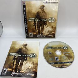 Call of Duty Modern Warfare 2 PS3 PlayStation 3 - Complete CIB Infinity Ward