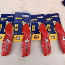 New Irwin Self Retracting Safety Blade