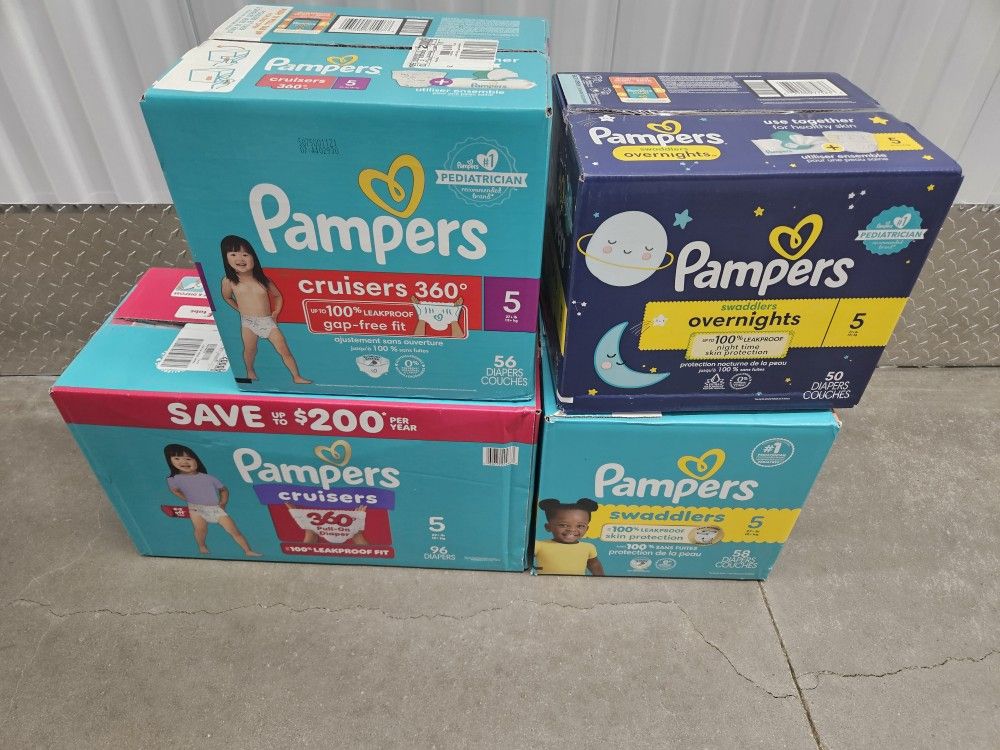 Pampers Size 5