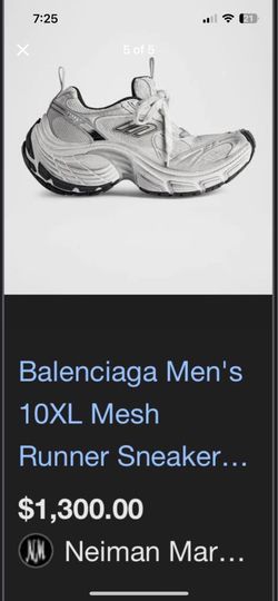Balenciaga 6xl size 40