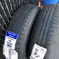 2x New ST205/75R15 Carlisle Trailer Tires