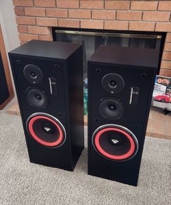 Cerwin-Vega LS-10 Floor Standing Speakers Pair