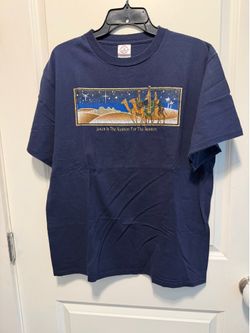 Vintage Christmas Jesus Three Wisemen the Reason for the Season T-Shirt Size Large