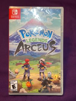 Nintendo Switch Pokemon legends Arceus