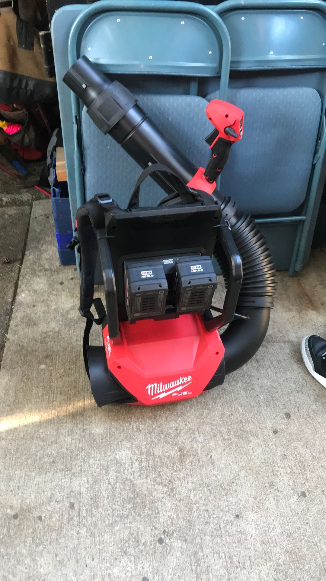 Milwaukee Brushless Dual Battery Backpack Blower