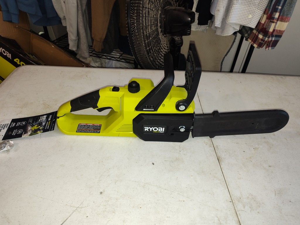 Ryobi 18 volt brushless chainsaw HP + one 10 inch new tool only