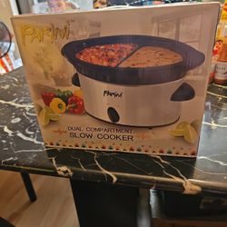 Slow Cooker Dual Compartment