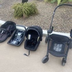 Pivot Evenflo Car Seat Stroller System