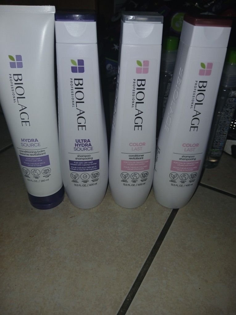 BIOLAGE SHAMPOO/CONDITIONER