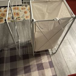 New Decorative Laundry Hamper With Shelves