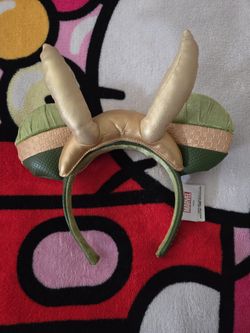 Disney Parks Mickey Mouse Marvel Loki Headband Ears