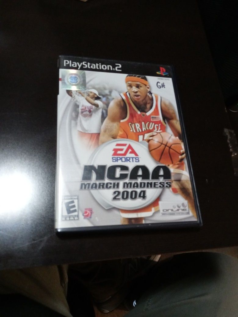 PlayStation 2 PS2 NCAA March Madness 2004