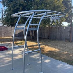 Stryker Heavy Duty Boat T Top With Rocket Launchers 