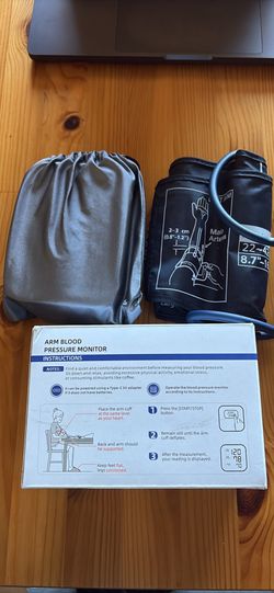 Arm blood pressure monitor