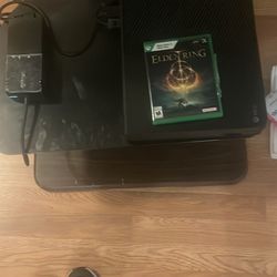 Xbox One With Controller All Cords And Eldin Ring