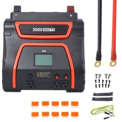 3000 Watt Power Inverter with Accessories