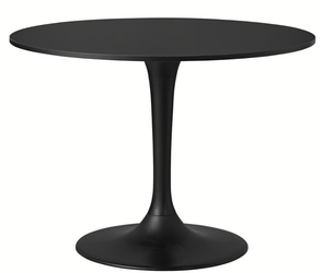 Ikea 40" Round Dining Table - Black