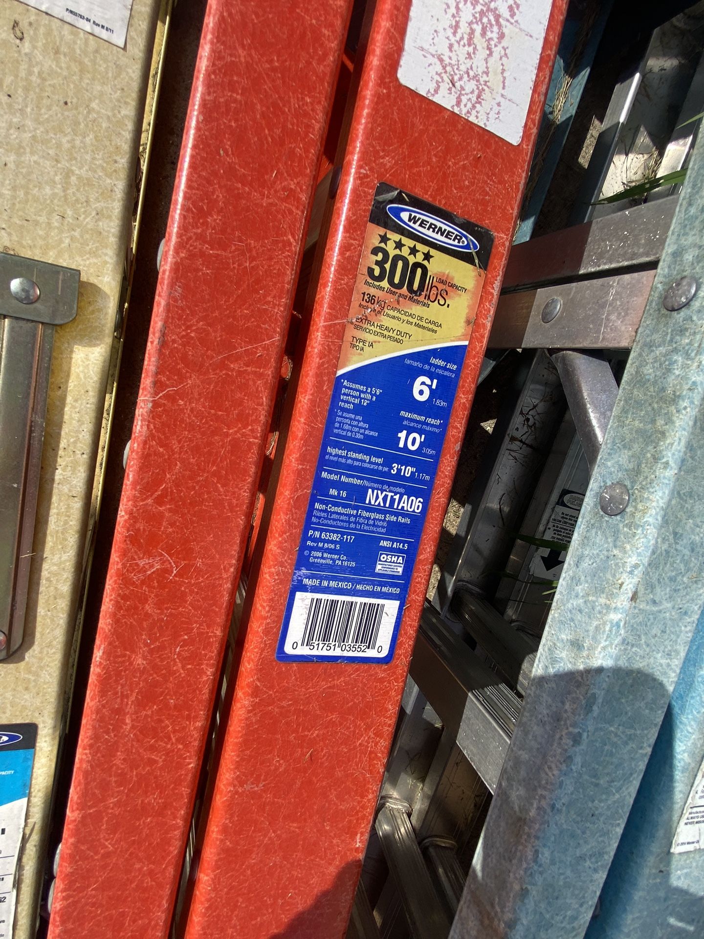 6’ Werner Step Ladder